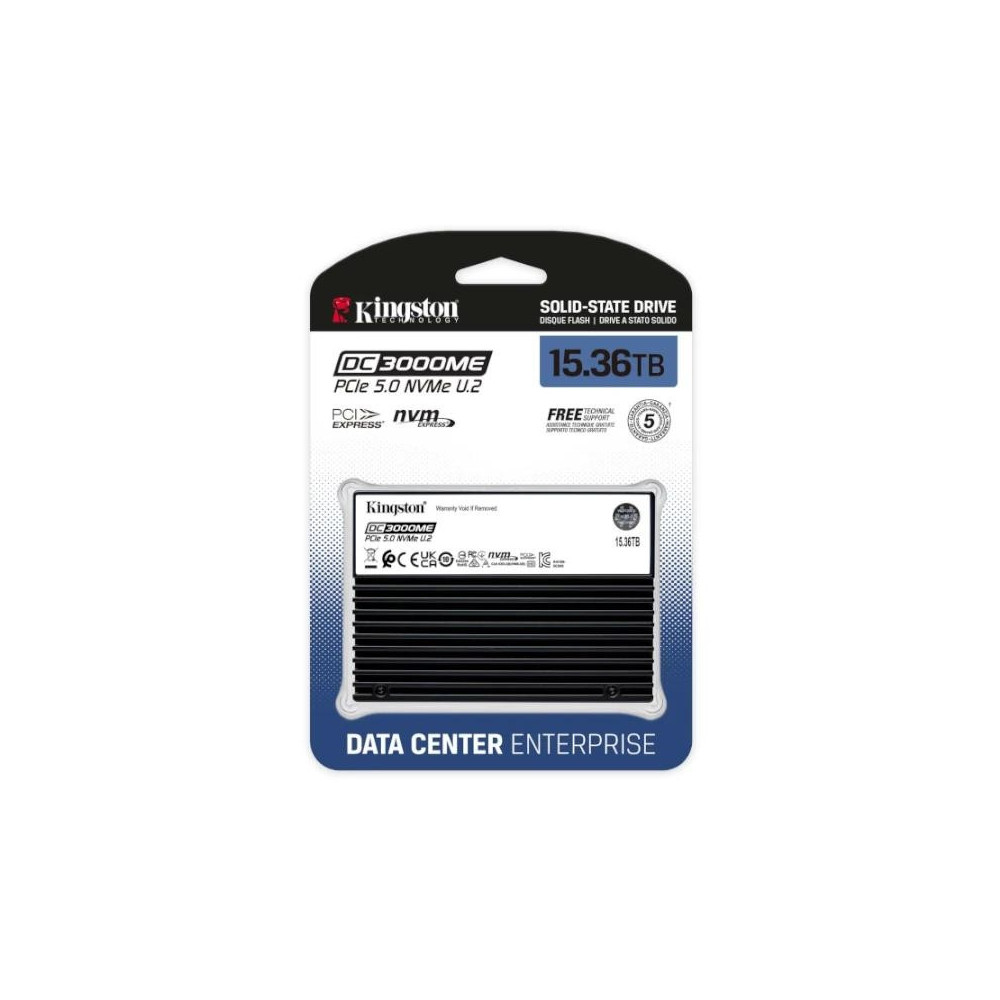Meta title-KINGSTON SSD DC3000ME 15.36TB NVME PCIE 5.0 U.2 ANDORRA , Almacenamiento interno ANDORRA , Discos sólidos ANDORRA , 2